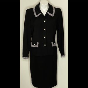 Positive Attitude - black/white 2 piece Size 10